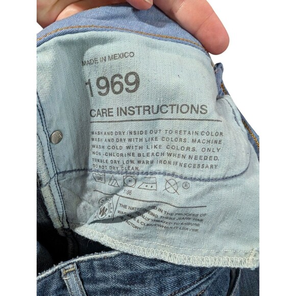 Gap 1969 Sexy Boot Denim Jeans 29/8r - 32x33 - Picture 10 of 11